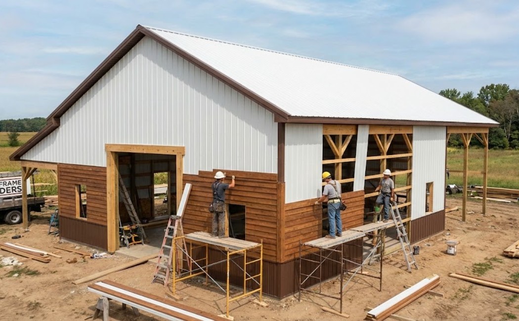 Post Frame Construction Lumber Experts for Residential and Commercial Needs Post Frame Construction Experts